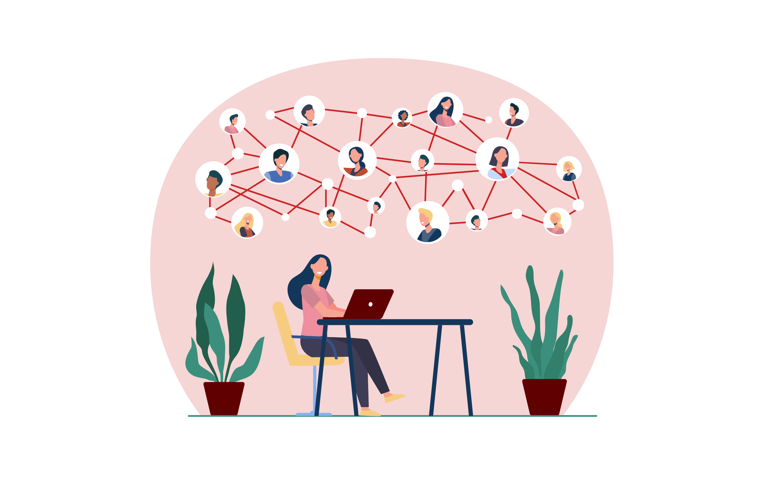 Visualization of a secure network tunnel